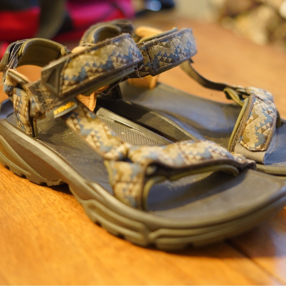 Teva Brown Patterned Sandals - image 2